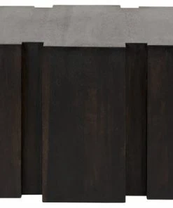 LIVING ROOM Noir Royce Coffee Table, Ebony Walnut