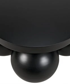 Noir Lambreta Coffee Table, Black Metal 21 Noir Lambreta Coffee Table, Black Metal