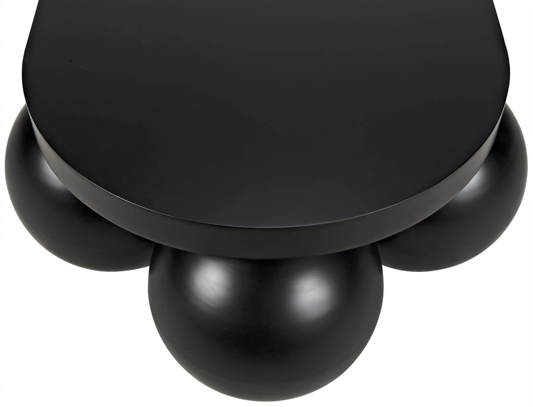 Noir Lambreta Coffee Table, Black Metal 12 Noir Lambreta Coffee Table, Black Metal