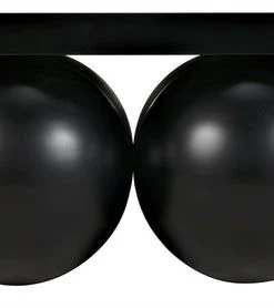 Noir Lambreta Coffee Table, Black Metal 15 Noir Lambreta Coffee Table, Black Metal