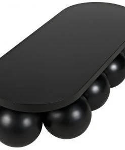 Noir Lambreta Coffee Table, Black Metal 18 Noir Lambreta Coffee Table, Black Metal
