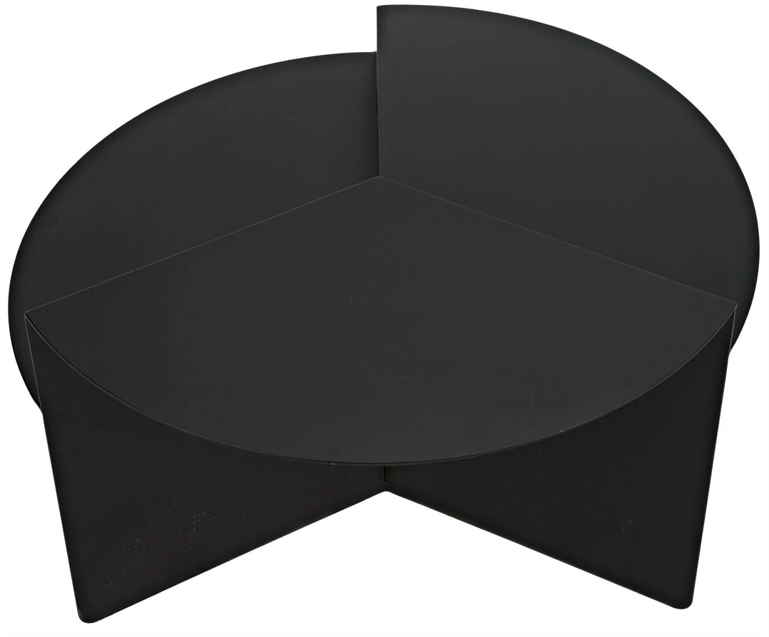 Noir Rico Cocktail Table, Black Metal 12 Noir Rico Cocktail Table, Black Metal