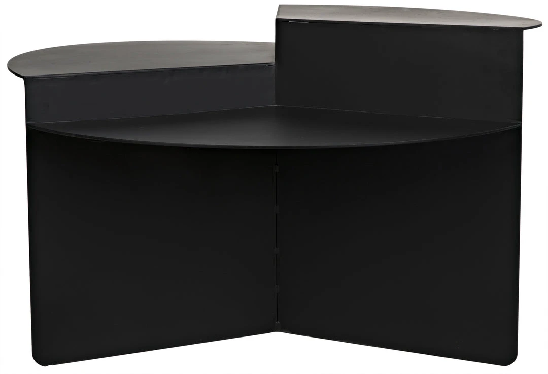 Noir Rico Cocktail Table, Black Metal 5 Noir Rico Cocktail Table, Black Metal