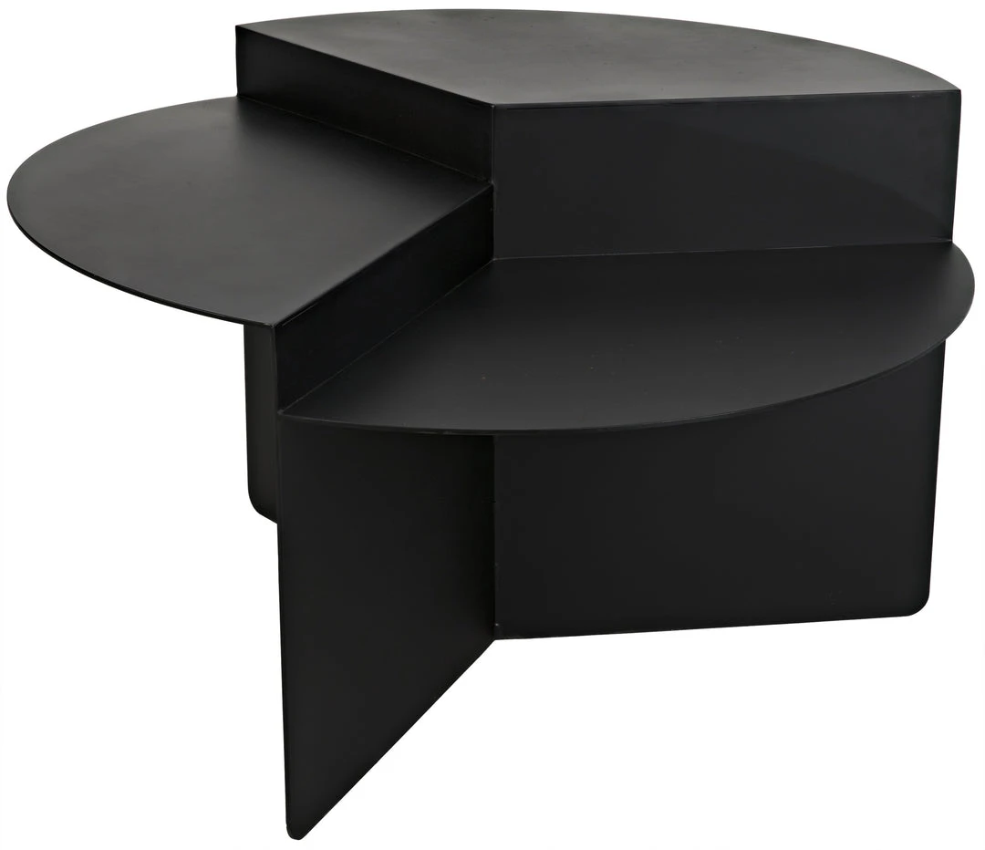 Noir Rico Cocktail Table, Black Metal 7 Noir Rico Cocktail Table, Black Metal