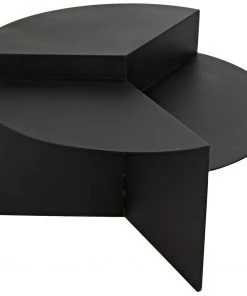 Noir Rico Cocktail Table, Black Metal 18 Noir Rico Cocktail Table, Black Metal
