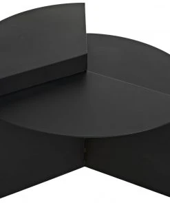 Noir Rico Cocktail Table, Black Metal 19 Noir Rico Cocktail Table, Black Metal