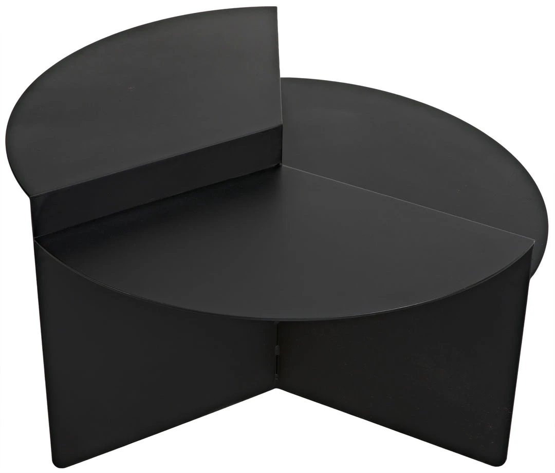 Noir Rico Cocktail Table, Black Metal 10 Noir Rico Cocktail Table, Black Metal