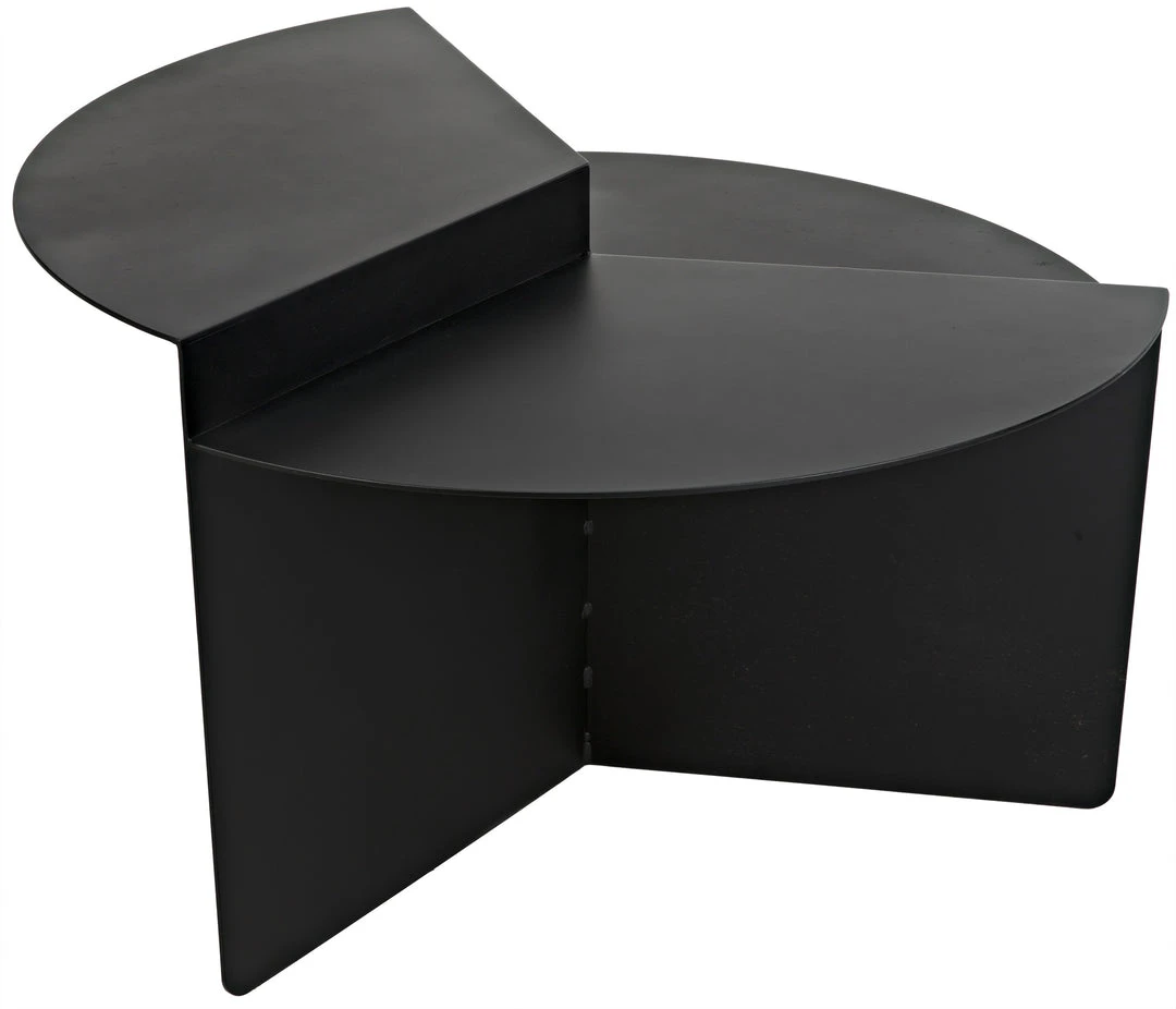 Noir Rico Cocktail Table, Black Metal 11 Noir Rico Cocktail Table, Black Metal