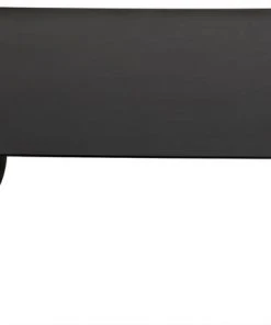 Noir Rosario Coffee Table, Black Metal