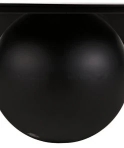 Noir Rosario Coffee Table, Black Metal