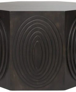 Noir Jules Coffee Table, Ebony Walnut