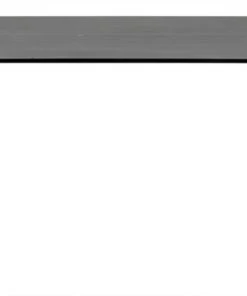 Noir Iris Coffee Table, Black Metal