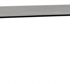 Noir Iris Coffee Table, Black Metal