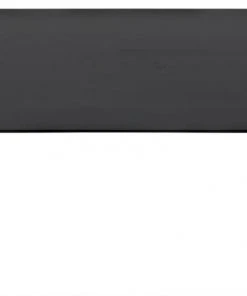 Noir Iris Coffee Table, Black Metal