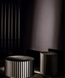 LIVING ROOM Noir Stern Coffee Table, Black Metal