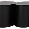 Noir Semyon Coffee Table, Black Metal