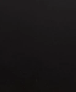 Noir Amboss Coffee Table, Black Metal, Aged Brass Finish