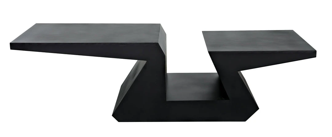 Noir Rialto Coffee Table, Black Metal LIVING ROOM 14 Noir Rialto Coffee Table, Black Metal LIVING ROOM