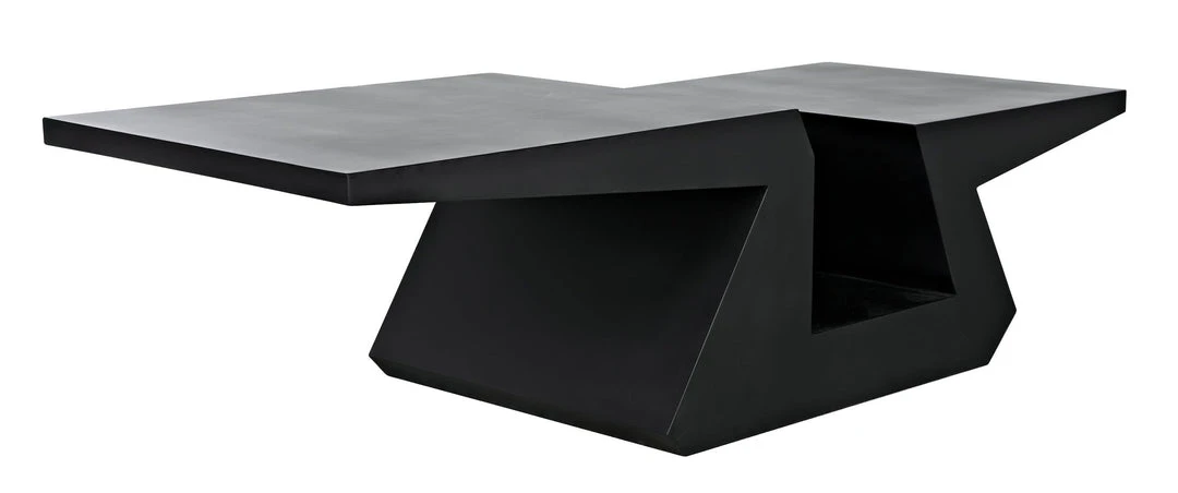 Noir Rialto Coffee Table, Black Metal LIVING ROOM 16 Noir Rialto Coffee Table, Black Metal LIVING ROOM