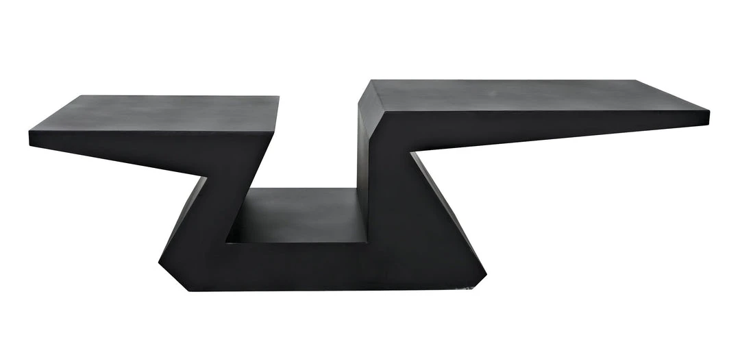 Noir Rialto Coffee Table, Black Metal LIVING ROOM 6 Noir Rialto Coffee Table, Black Metal LIVING ROOM
