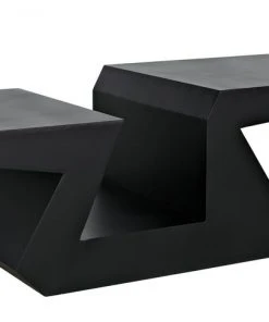 Noir Rialto Coffee Table, Black Metal LIVING ROOM 20 Noir Rialto Coffee Table, Black Metal LIVING ROOM