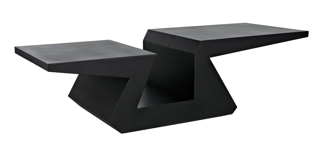 Noir Rialto Coffee Table, Black Metal LIVING ROOM 7 Noir Rialto Coffee Table, Black Metal LIVING ROOM