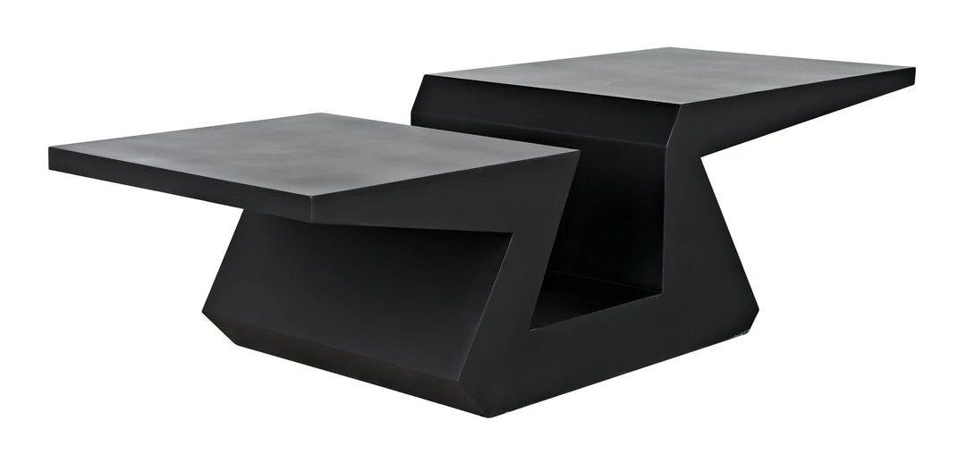 Noir Rialto Coffee Table, Black Metal LIVING ROOM 8 Noir Rialto Coffee Table, Black Metal LIVING ROOM