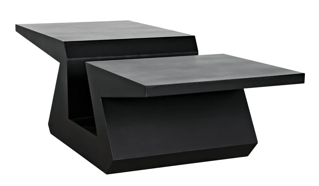Noir Rialto Coffee Table, Black Metal LIVING ROOM 11 Noir Rialto Coffee Table, Black Metal LIVING ROOM