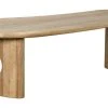 Noir Harvey Coffee Table, Washed Walnut LIVING ROOM