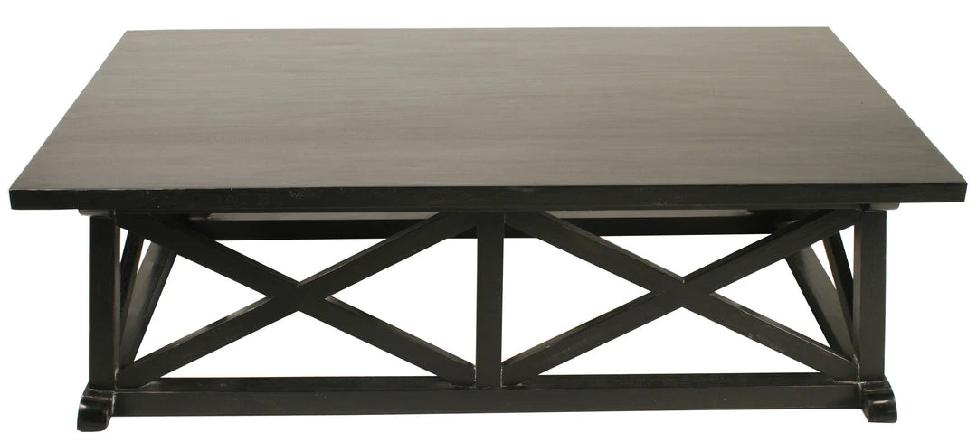 Noir QS Sutton Coffee Table, Hand Rubbed Black 3 Noir QS Sutton Coffee Table, Hand Rubbed Black