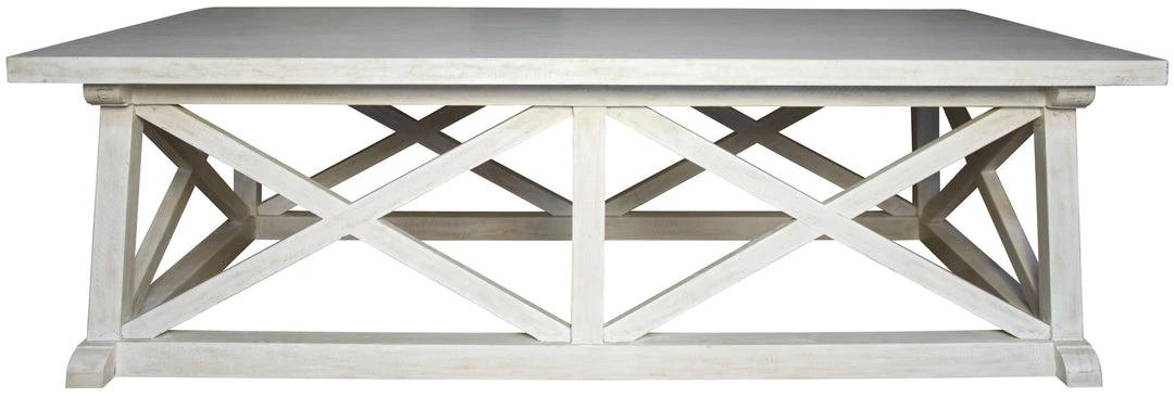 Noir QS Sutton Coffee Table, White Wash LIVING ROOM 3 Noir QS Sutton Coffee Table, White Wash LIVING ROOM