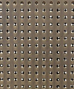 Noir Dixon Coffee Table, Metal With Aged Brass Finish LIVING ROOM