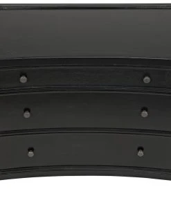 LIVING ROOM Noir QS Hampton Side Table, Hand Rubbed Black