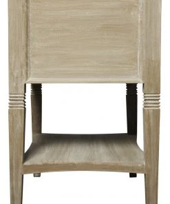 Side & End Tables Noir QS Oxford 2-Drawer Side Table, Weathered 8 Side & End Tables Noir QS Oxford 2-Drawer Side Table, Weathered