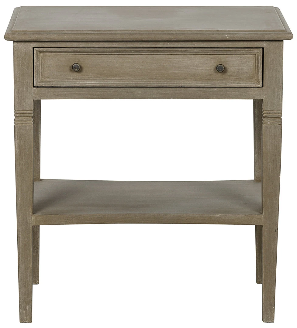 Noir Oxford 1-Drawer Side Table, Weathered Side & End Tables 3 Noir Oxford 1-Drawer Side Table, Weathered Side & End Tables