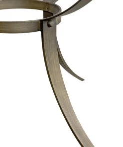 Noir Byron Side Table, Aged Brass Finish With White Marble Side & End Tables 28 Noir Byron Side Table, Aged Brass Finish With White Marble Side & End Tables