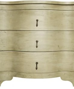 Noir QS Curved Front Side Table