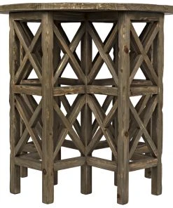 Noir QS Zimmerman Side Table, Old Wood Side & End Tables 10 Noir QS Zimmerman Side Table, Old Wood Side & End Tables