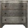Noir 301 Metal Small Chest, Zinc