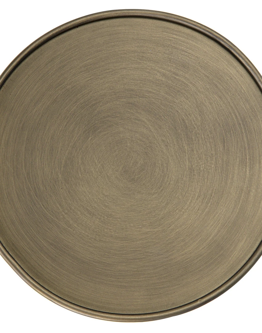 Side & End Tables Noir Tini Side Table, Metal With Aged Brass Finish 10 Side & End Tables Noir Tini Side Table, Metal With Aged Brass Finish