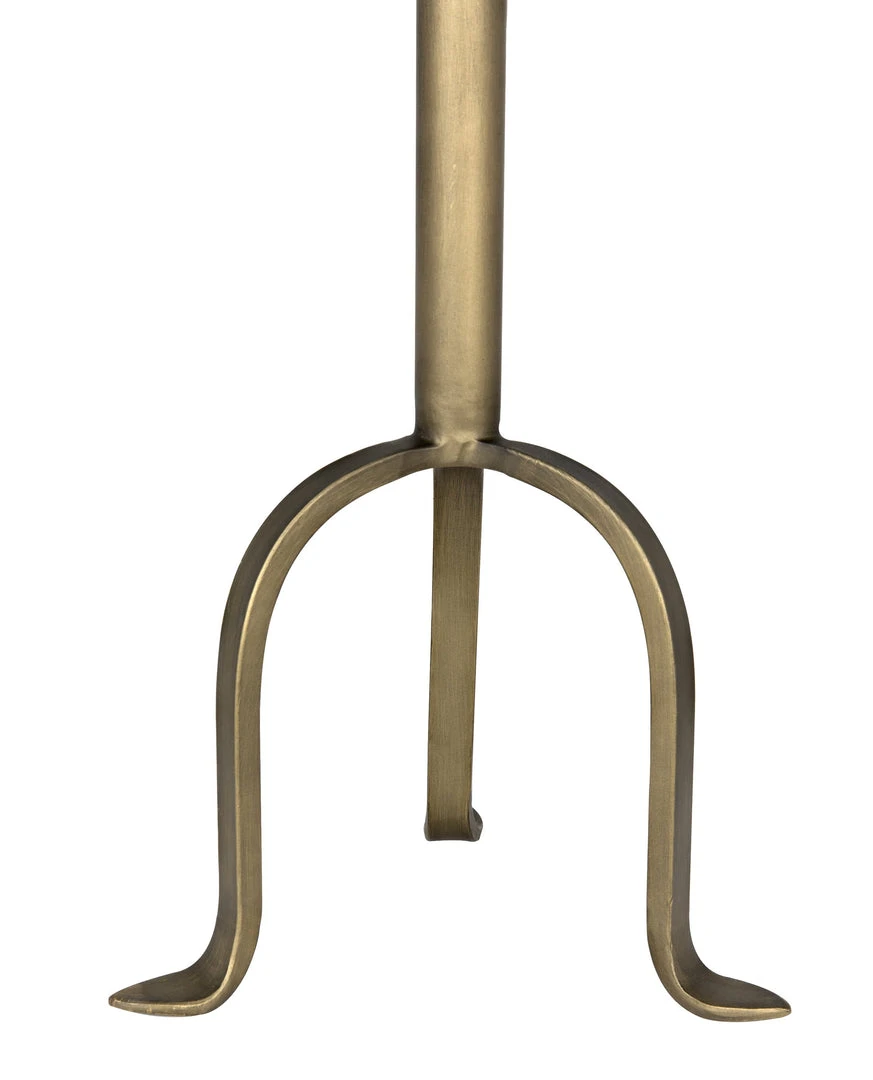 Side & End Tables Noir Tini Side Table, Metal With Aged Brass Finish 11 Side & End Tables Noir Tini Side Table, Metal With Aged Brass Finish