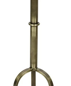 Noir QS Tini Side Table, Antique Brass Side & End Tables