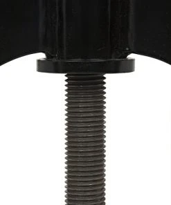 Noir Calder Side Table, Black Metal