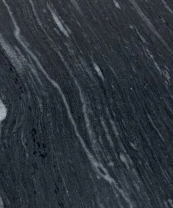 Noir Parker Side Table, Black Steel With Black Marble 11 Noir Parker Side Table, Black Steel With Black Marble