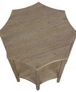 Side & End Tables Noir Ariana Side Table, Washed Walnut 7 Side & End Tables Noir Ariana Side Table, Washed Walnut