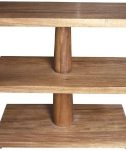Noir QS Fatima Side Table, Dark Walnut Side & End Tables