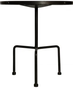 Side & End Tables Noir Paige Side Table, Black Metal 7 Side & End Tables Noir Paige Side Table, Black Metal