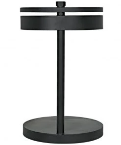 Noir Ebba Side Table Black Steel 27 Noir Ebba Side Table Black Steel