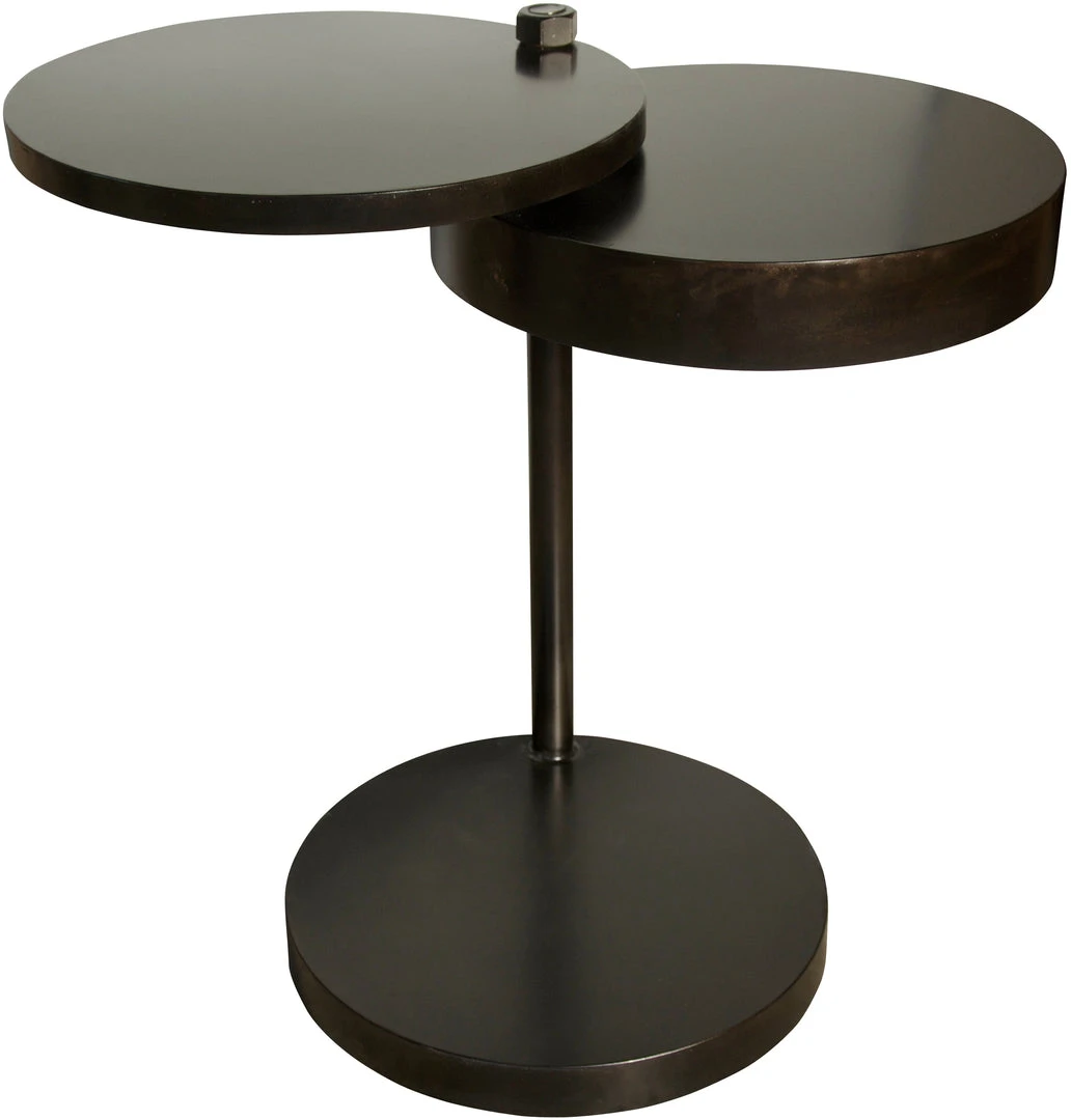 Noir Ebba Side Table Black Steel 5 Noir Ebba Side Table Black Steel