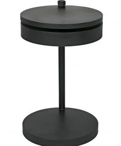 Noir Ebba Side Table Black Steel 19 Noir Ebba Side Table Black Steel